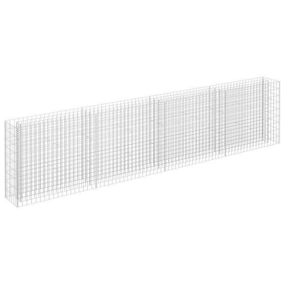 Strat Înălțat Gabion 360x30x90 cm - Oțel Galvanizat