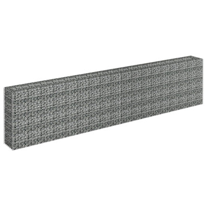 Strat Înălțat Gabion 360x30x90 cm - Oțel Galvanizat