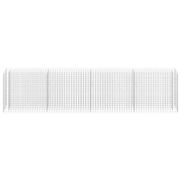 Strat Înălțat Gabion 360x30x90 cm - Oțel Galvanizat