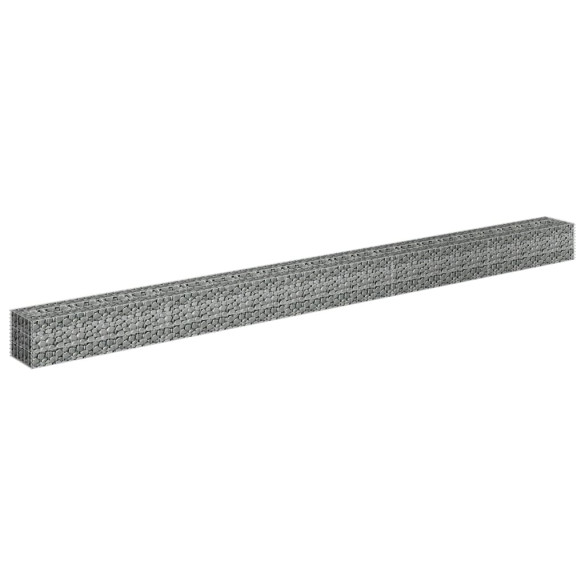 Strat Înălțat Gabion 450x30x30 cm - Oțel Galvanizat