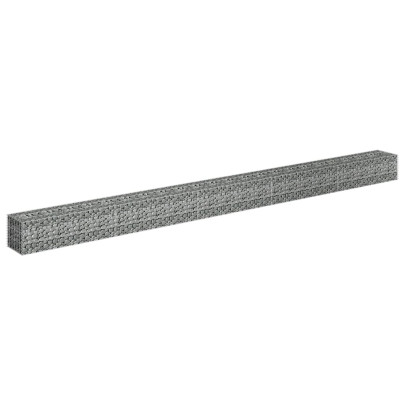 Strat Înălțat Gabion 450x30x30 cm - Oțel Galvanizat
