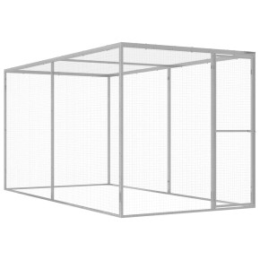 Cușcă Pisici Mare Exterior - Oțel Galvanizat | Livrare Gratuită