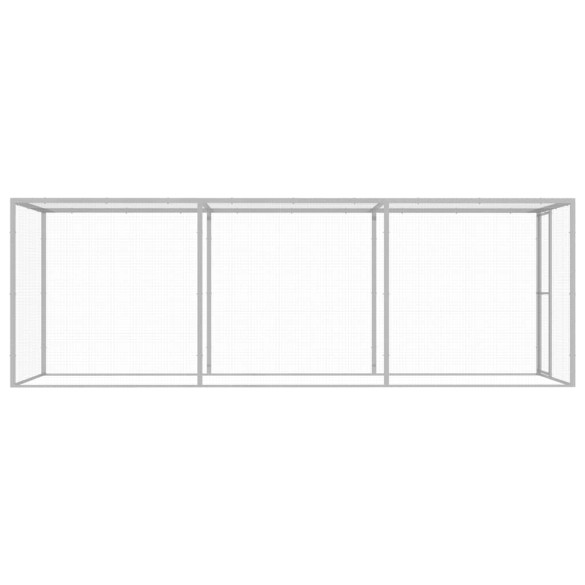 Cușcă Pisici Mare Exterior - Oțel Galvanizat Rezistent