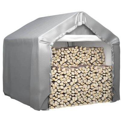 Cort Depozitare 180x180cm - Oțel Galvanizat, Gri