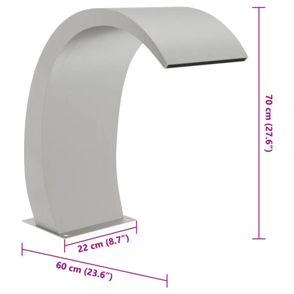 Fântână LED Piscină - Oțel Inoxidabil 304 - Livrare Gratuită