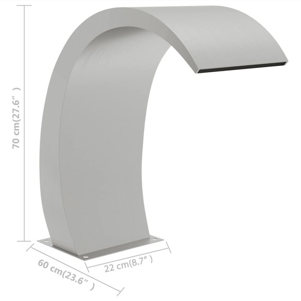 Fântână Piscină Oțel Inoxidabil 304 - Livrare Gratuită