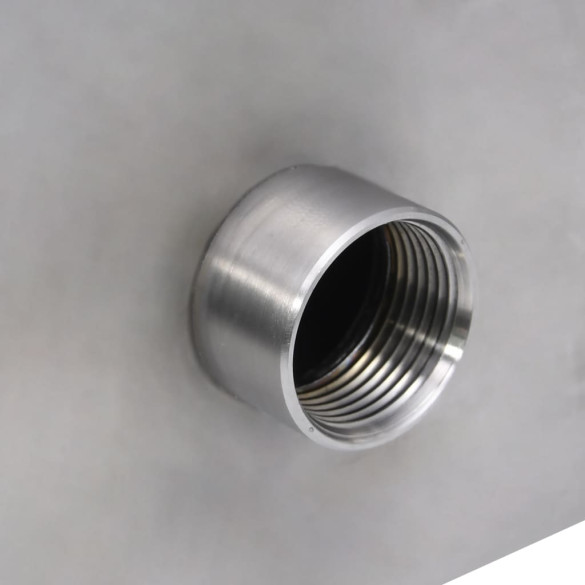 Fântână Decorativă Piscină - Oțel Inoxidabil Argintiu