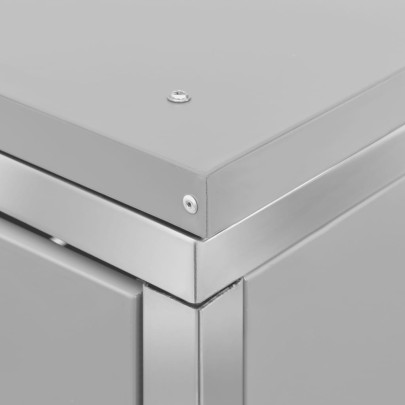 Magazie Pubelă Exterior - Oțel Inoxidabil 112cm