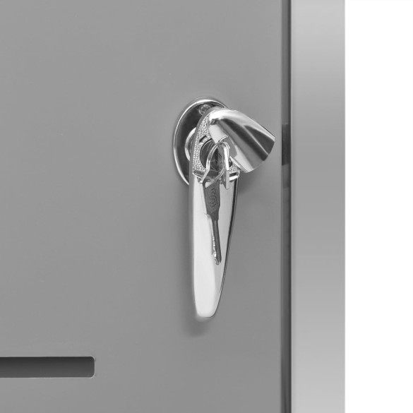 Magazie Pubelă Exterior - Oțel Inoxidabil 112cm