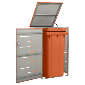 Magazie Pubelă Oțel Inoxidabil - 69x77,5x112,5 cm