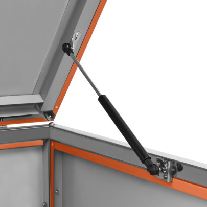 Magazie Pubelă Oțel Inoxidabil - 69x77,5x112,5 cm