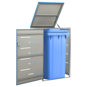 Magazie Pubelă Exterior - Oțel Inoxidabil 112cm