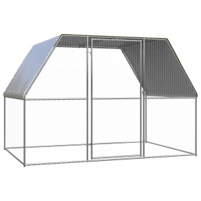 Coteț Păsări Exterior 3x2x2m - Oțel Galvanizat