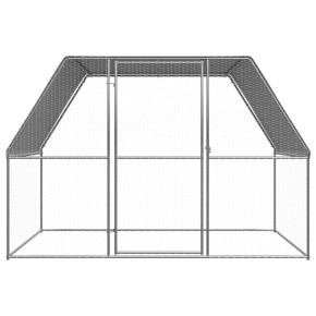 Coteț Păsări Exterior 3x2x2m - Oțel Galvanizat 2