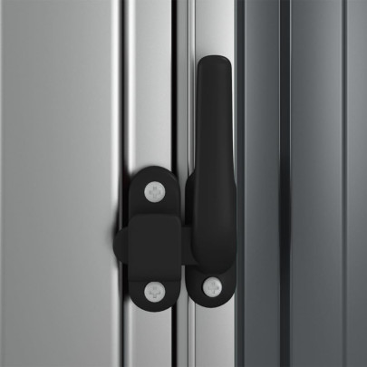 Magazie Gradină Gri - Oțel Galvanizat | Depozitare Sigură