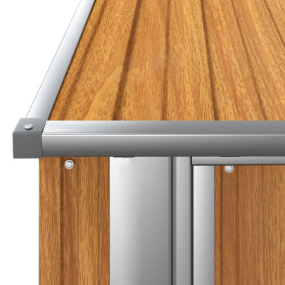 Șopron Grădină Oțel Galvanizat 180x97x209 cm - Livrare Gratuită