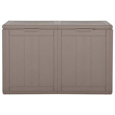 Cutie Depozitare Grădină 180L Ratan Maro | Rezistent UV