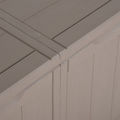 Cutie Depozitare Grădină 180L Ratan Maro | Rezistent UV