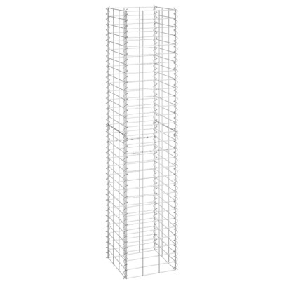 Straturi Gabioane 3 buc - 30x30x150 cm - Fier Rezistent