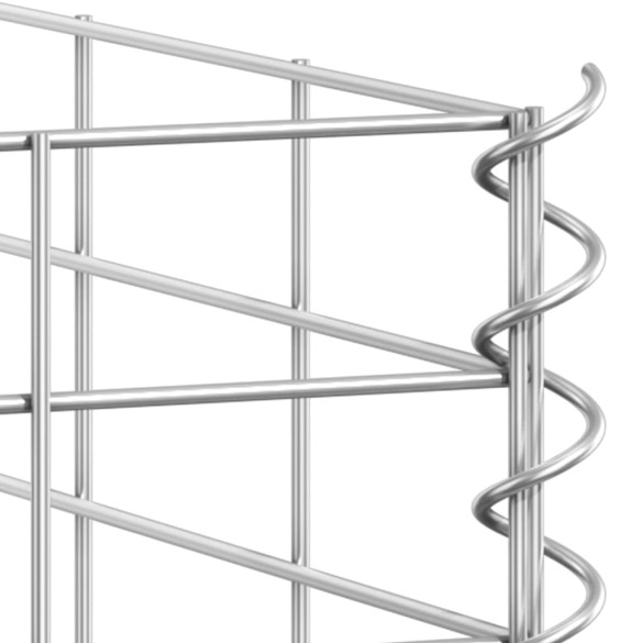 Set Gabioane Fier 4 Straturi 30x30 cm - Livrare Gratuită