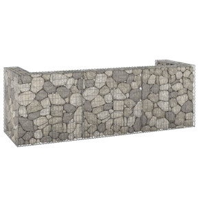 Perete Gabion Pubele - Oțel Galvanizat 325x100x110 cm