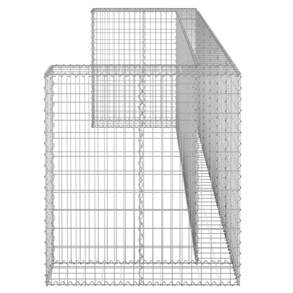 Perete Gabion Pubele - Oțel Galvanizat 325x100x110 cm