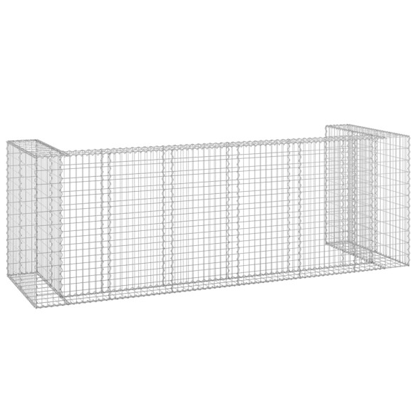 Perete Gabion Pubele - Oțel Galvanizat 325x100x110 cm