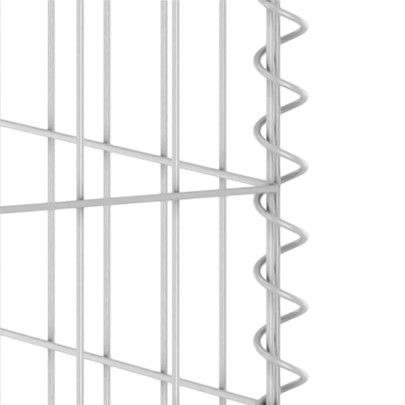 Perete Gabion Pubele - Oțel Galvanizat 325x100x110 cm