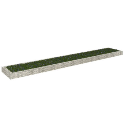 Strat Gabion 600x100x20 cm - Oțel Galvanizat Rezistent
