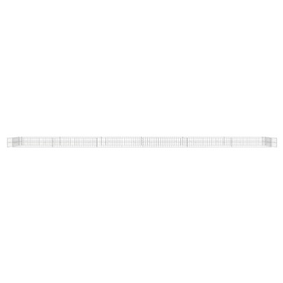 Strat Gabion 600x100x20 cm - Oțel Galvanizat Rezistent