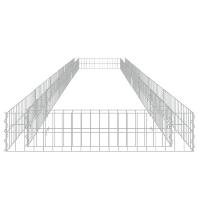 Strat Gabion 600x100x20 cm - Oțel Galvanizat Rezistent