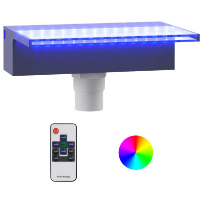 Deversor Cascadă LED RGB Acrilic 30cm - Livrare Gratuită