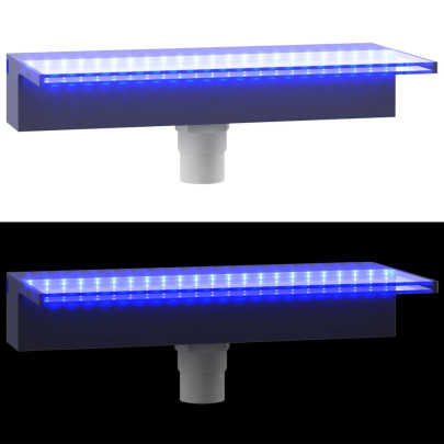 Deversor Cascadă LED RGB Acrilic 45cm - Livrare Gratuită