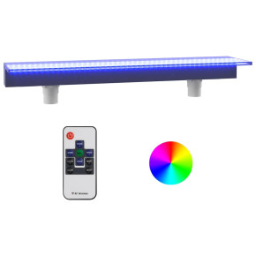 Deversor Cascadă LED RGB Acrilic 108 cm - Livrare Gratuită 2