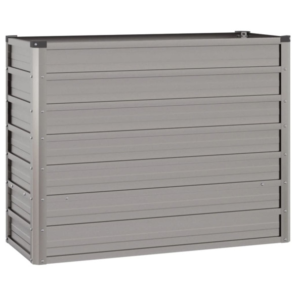 Strat Înălțat Grădină Oțel Corten Rustic - 100x40x77 cm