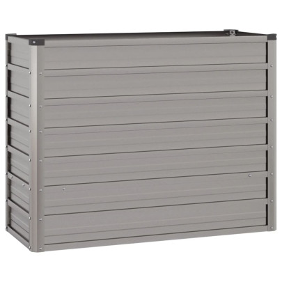 Strat Înălțat Grădină Oțel Corten Rustic - 100x40x77 cm