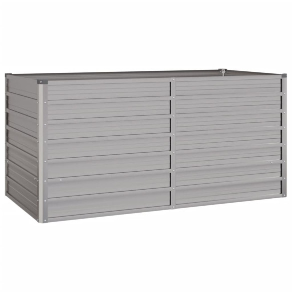 Strat Ridicat Grădină Oțel Corten 160x80x77 cm