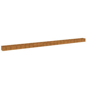 Strat Înălțat Grădină Oțel Corten - 960x50x36 cm 2