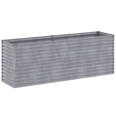 Strat Ridicat Grădină Oțel Corten - 196x50x69 cm