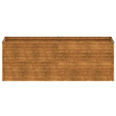 Strat Ridicat Grădină Oțel Corten - 196x50x69 cm