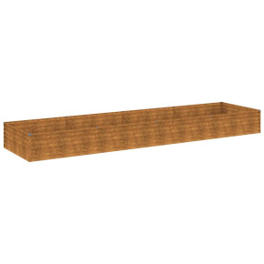 Strat Înălțat Grădină Oțel Corten - 387x100x36 cm 2