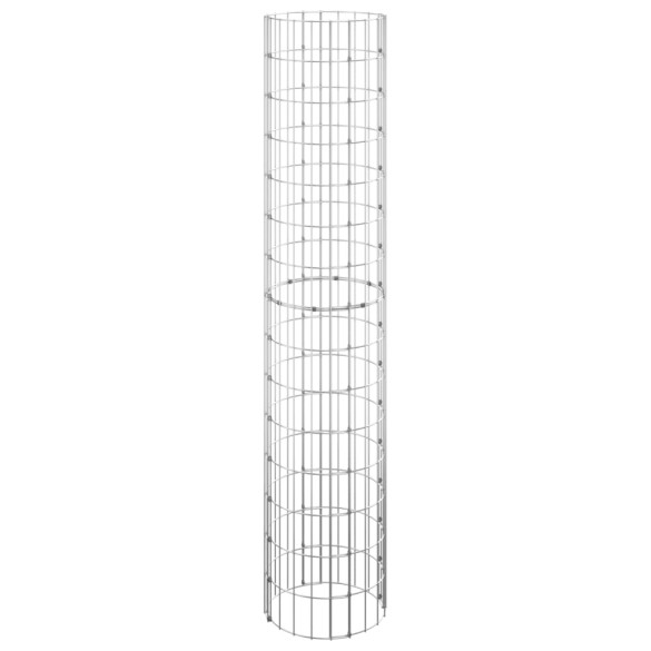 Strat Înălțat Gabion Circular Ø30x150cm Oțel Galvanizat