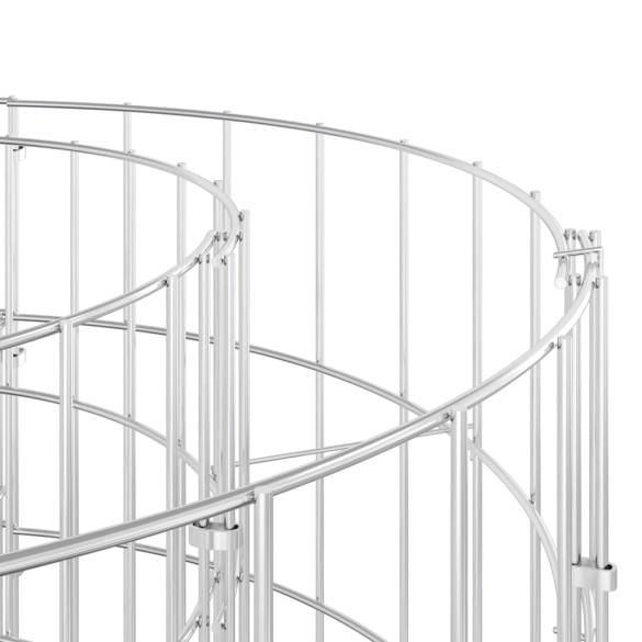 Strat Înălțat Gabion 190x50x50 cm - Fier Galvanizat