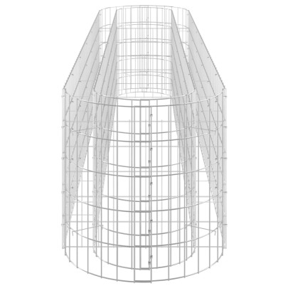 Strat Înălțat Gabion 260x50x50 cm - Fier Galvanizat Rezistent