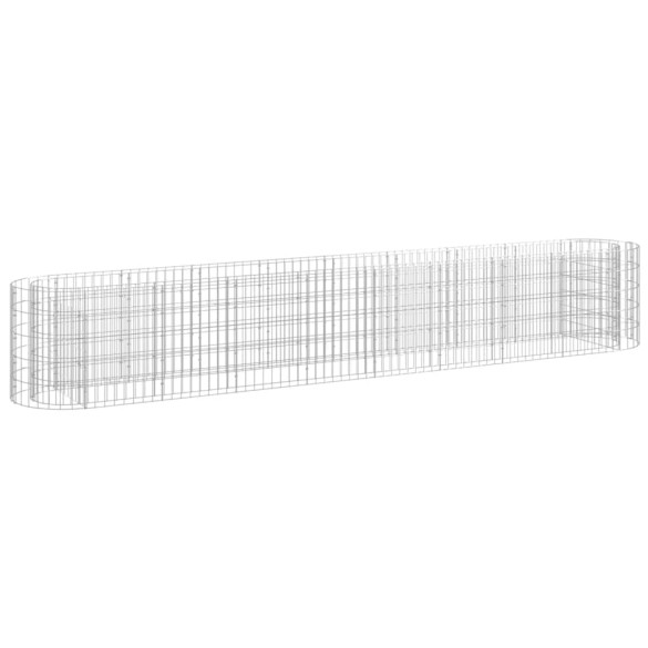 Strat Gabion 330x50x50 cm - Fier Galvanizat | Livrare Gratuită