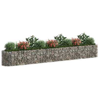 Strat Gabion 400x50x50 cm - Fier Galvanizat | Livrare Gratuită