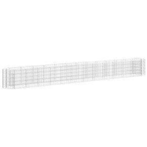 Strat Înălțat Gabion 470x50x50 cm - Fier Galvanizat 2
