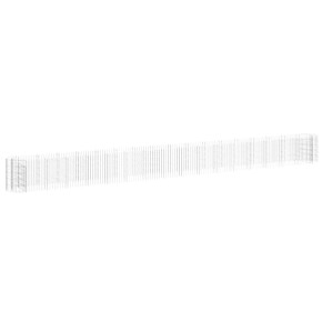 Strat Înălțat Gabion 610x50x50 cm - Fier Galvanizat 2