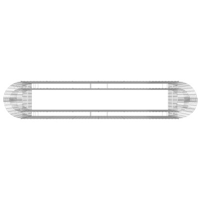 Strat Gabion 260x50x100 cm - Fier Galvanizat Rezistent