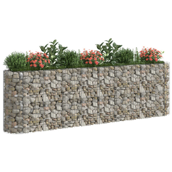 Strat Înălțat Gabion 330x50x100 cm - Fier Galvanizat
